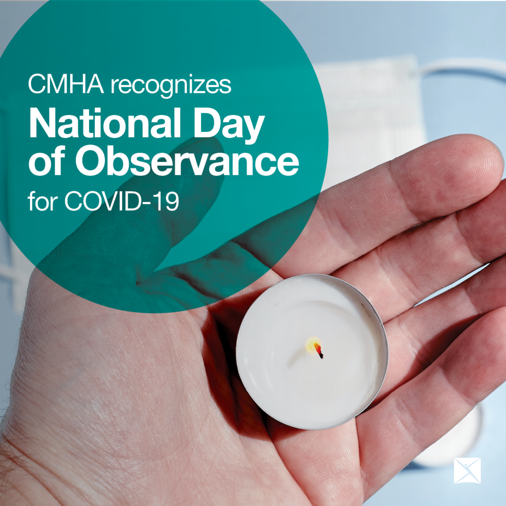 Cmha Recognizes National Day Of Observance For Covid Cmha North